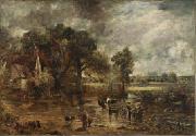 John Constable Full-scale study for The Hay Wain oil painting on canvas